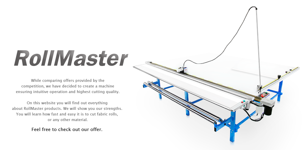 RollMaster - RollMaster - Rollmaster - Stół Krojczy Do Cięcia Rolet